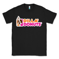 Black dilla' donuts Classic Tee - artisFamous