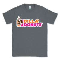 Charcoal Heather dilla' donuts Classic Tee - artisFamous
