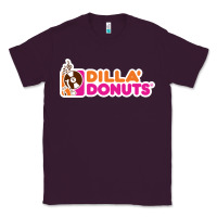 Plum dilla' donuts Classic Tee - artisFamous