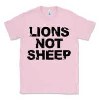 Bubblegum Pink lions not sheep Classic Tee - artisFamous