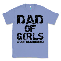Colony Blue dad of girls Classic Tee - artisFamous