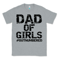 Heather Grey dad of girls Classic Tee - artisFamous
