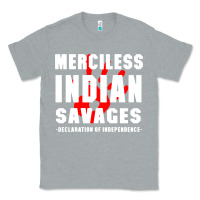 Heather Grey merciless indian savages Classic Tee - artisFamous