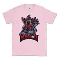 Bubblegum Pink hawkins demodogs Classic Tee - artisFamous