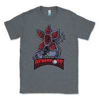 Charcoal Heather hawkins demodogs Classic Tee - artisFamous