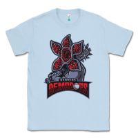 Dusty Blue hawkins demodogs Classic Tee - artisFamous