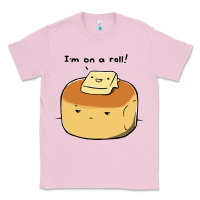 Bubblegum Pink i'm on a roll! Classic Tee - artisFamous