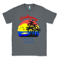 Charcoal Heather weekapaug, rhode island sunset Classic Tee - artisFamous