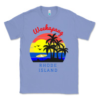 Colony Blue weekapaug, rhode island sunset Classic Tee - artisFamous