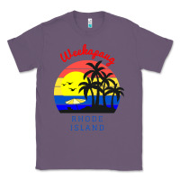 Lavender weekapaug, rhode island sunset Classic Tee - artisFamous