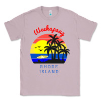 Lilac weekapaug, rhode island sunset Classic Tee - artisFamous