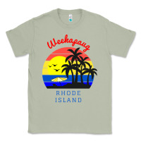 Matcha weekapaug, rhode island sunset Classic Tee - artisFamous