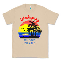 Mushroom weekapaug, rhode island sunset Classic Tee - artisFamous
