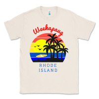 Natural weekapaug, rhode island sunset Classic Tee - artisFamous