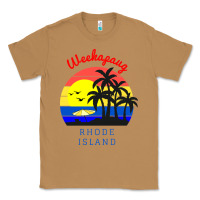 Toasted Coconut weekapaug, rhode island sunset Classic Tee - artisFamous