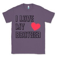 Lavender i love my brother, brothers day , brother sister  love Classic Tee - artisFamous