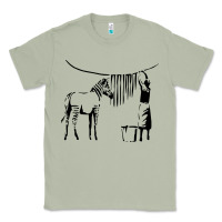 Matcha Banksy Zebra Classic Tee - artisFamous
