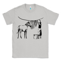 Moon Dust Banksy Zebra Classic Tee - artisFamous