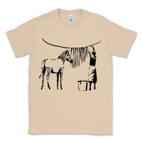 Mushroom Banksy Zebra Classic Tee - artisFamous
