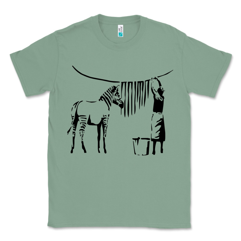 Banksy Zebra Classic Tee by artisFamous | Teevron