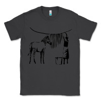 Smoke Banksy Zebra Classic Tee - artisFamous