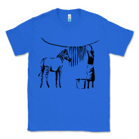 True Royal Banksy Zebra Classic Tee - artisFamous