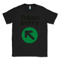 Black token entry Classic Tee - artisFamous