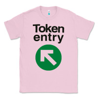 Bubblegum Pink token entry Classic Tee - artisFamous