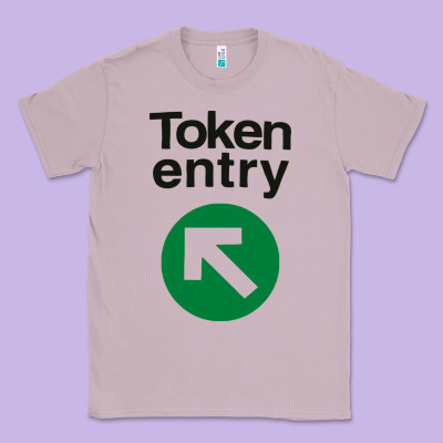 Token Entry Classic Tee Designed By Artisfamous
