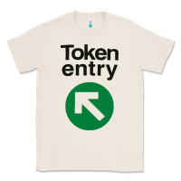 Natural token entry Classic Tee - artisFamous