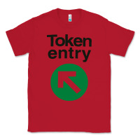 Red token entry Classic Tee - artisFamous