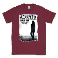 Burgundy alanis morissette, world tour Classic Tee - artisFamous