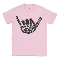 Bubblegum Pink goodvibes shaka Classic Tee - artisFamous