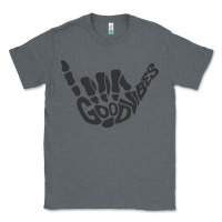 Charcoal Heather goodvibes shaka Classic Tee - artisFamous
