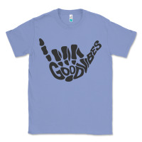 Colony Blue goodvibes shaka Classic Tee - artisFamous