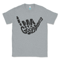 Heather Grey goodvibes shaka Classic Tee - artisFamous