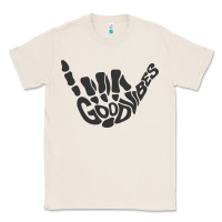 Natural goodvibes shaka Classic Tee - artisFamous