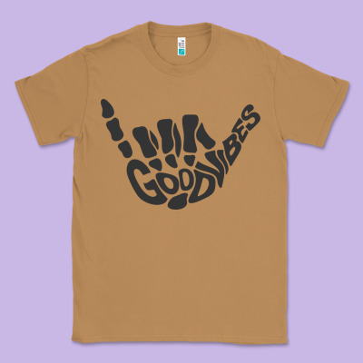 Goodvibes Shaka Classic Tee Designed By Artisfamous