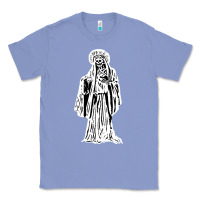 Colony Blue santa muerte blanca Classic Tee - artisFamous