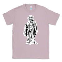 Lilac santa muerte blanca Classic Tee - artisFamous