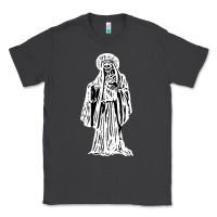 Smoke santa muerte blanca Classic Tee - artisFamous