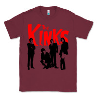 Burgundy The Kinks Classic Tee - artisFamous