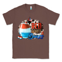 Chestnut Red White  Booze With Cowhide Background Classic Tee - Jasminsmagicworld