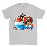 Moon Dust Red White  Booze With Cowhide Background Classic Tee - Jasminsmagicworld