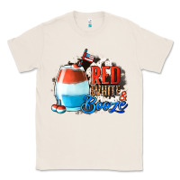 Natural Red White  Booze With Cowhide Background Classic Tee - Jasminsmagicworld