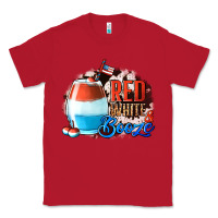 Red Red White  Booze With Cowhide Background Classic Tee - Jasminsmagicworld