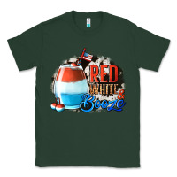 Sports Green Red White  Booze With Cowhide Background Classic Tee - Jasminsmagicworld