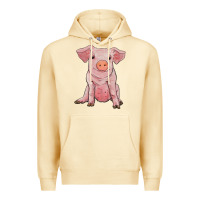Pina Colada sitting pig Premium Hoodie - RanaPortraitStore