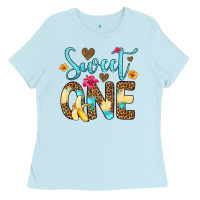 Baby Blue sweet one banana Ladies Tee - Artiststas