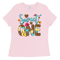 Bubblegum Pink sweet one banana Ladies Tee - Artiststas